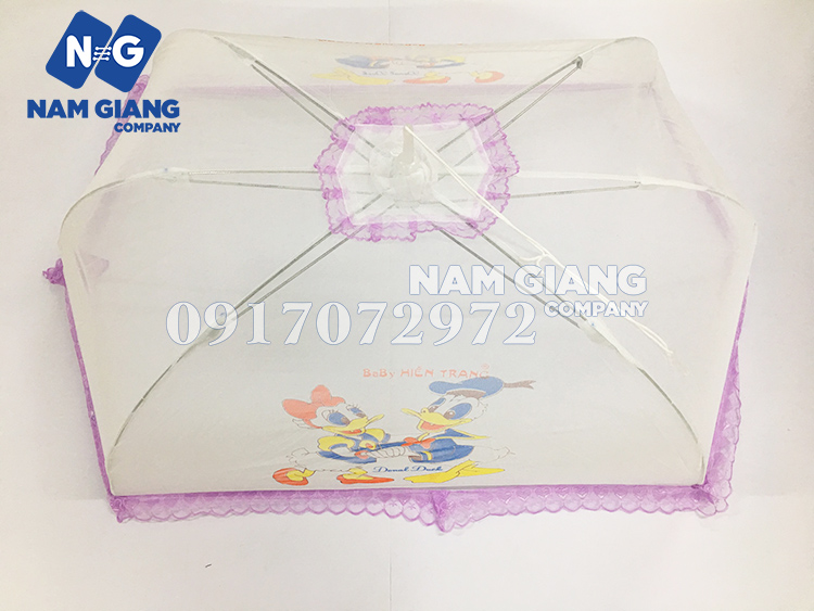 Màn chụp sơ sinh loại in hình