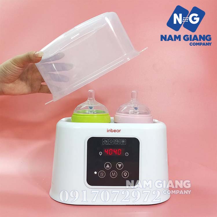 Máy hâm sữa tiệt trùng điện tử inbear