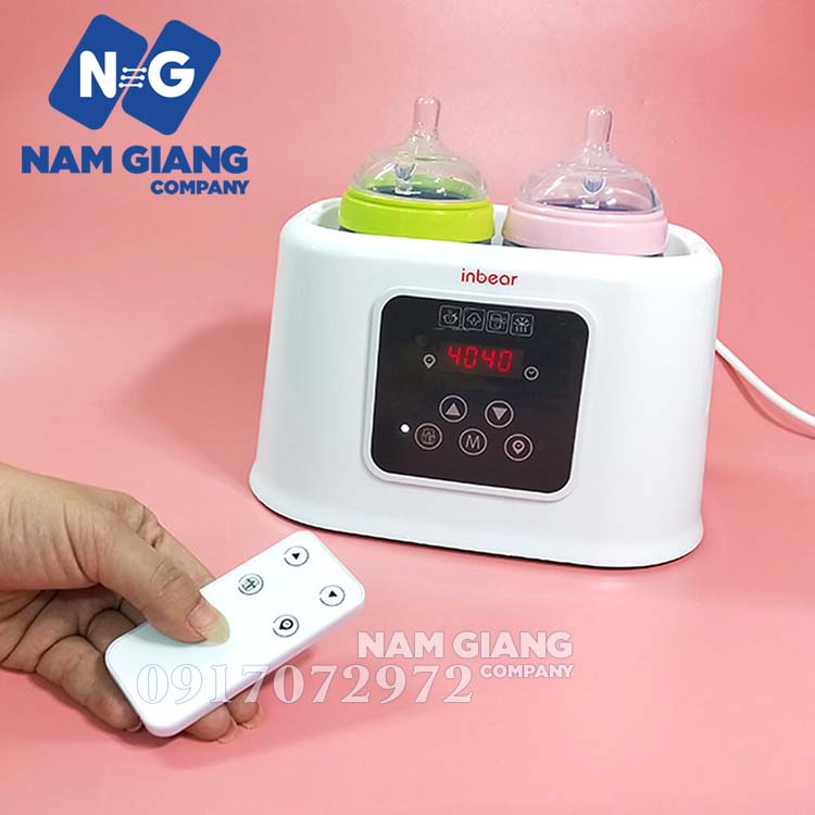 Máy hâm sữa tiệt trùng điện tử inbear