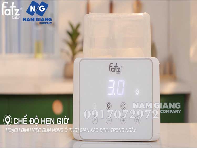 Máy hâm sữa và tiệt trùng Fatzbaby