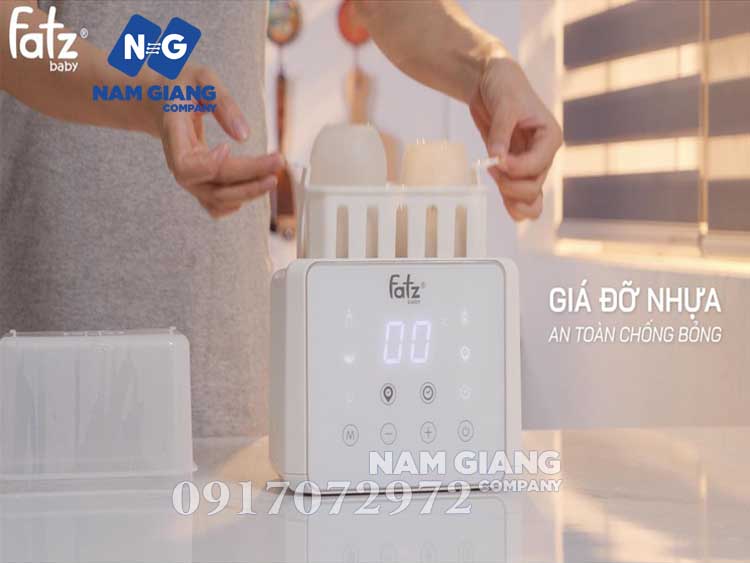 Máy hâm sữa và tiệt trùng Fatzbaby
