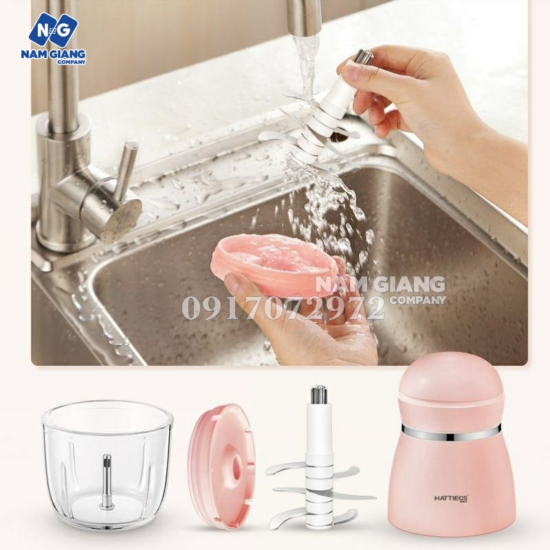 Máy xay mini HATTIECS 6 lưỡi