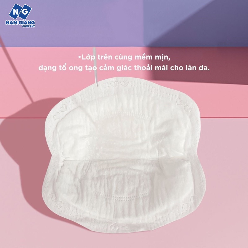 Miếng lót thấm sữa mamicare thoáng khí (100 pcs)
