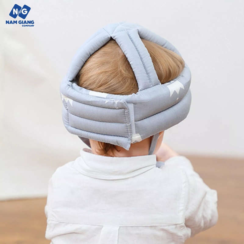 Mũ đội bảo vệ đầu cho bé chống va