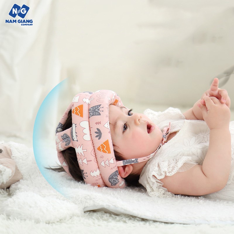 Mũ đội bảo vệ đầu cho bé chống va