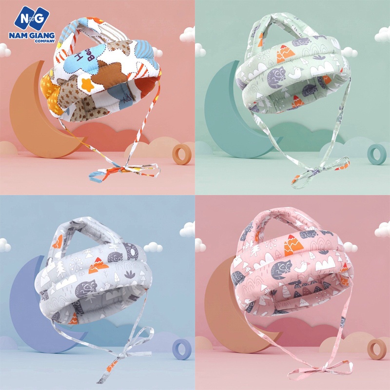 Mũ đội bảo vệ đầu cho bé chống va