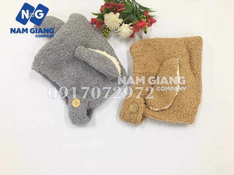 Mũ len lông cừu sơ sinh