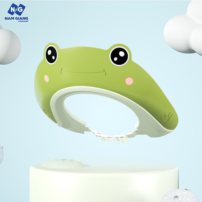 Mũ tắm cho bé hình ếch