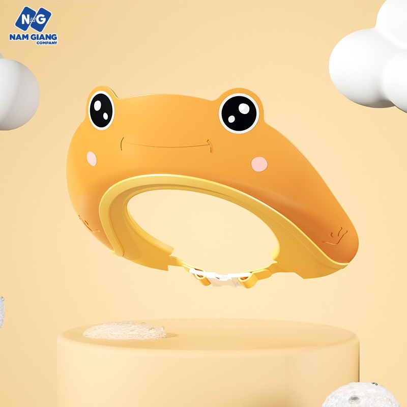 Mũ tắm cho bé hình ếch