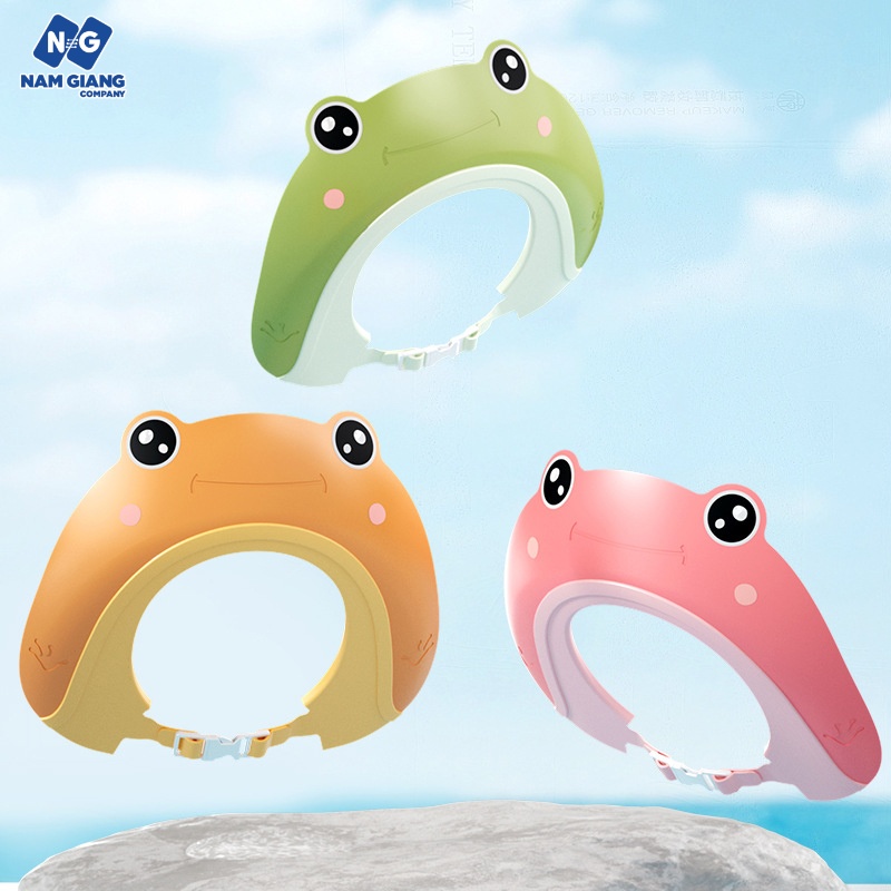 Mũ tắm cho bé hình ếch