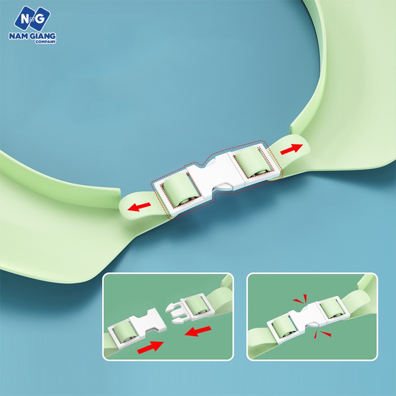 Mũ tắm cho bé hình hổ