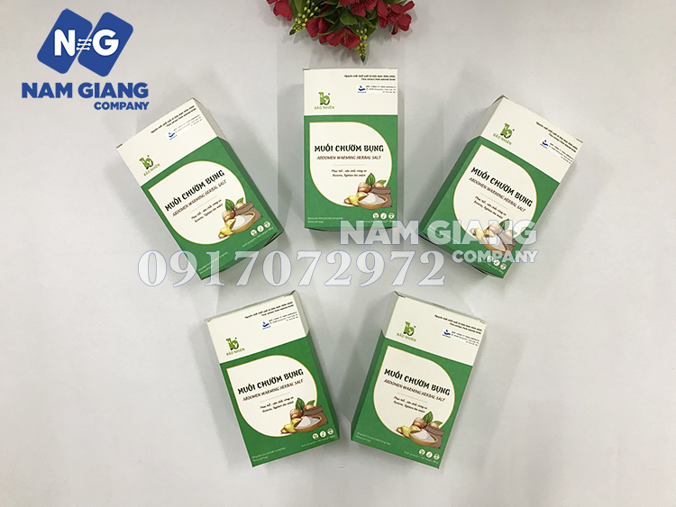 Muối chườm bụng Bảo nhiên tiêu mỡ vùng eo