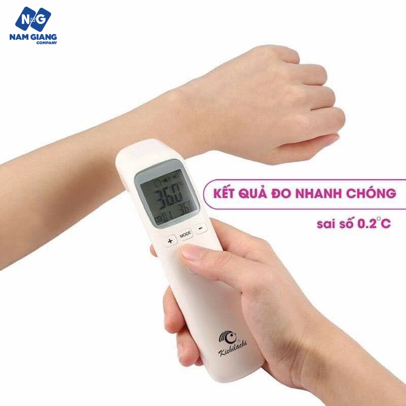 Nhiệt kế điện tử hồng ngoại kichi cho trẻ em và người lớn