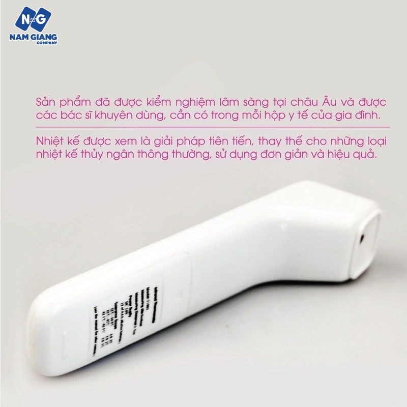 Nhiệt kế điện tử hồng ngoại kichi cho trẻ em và người lớn