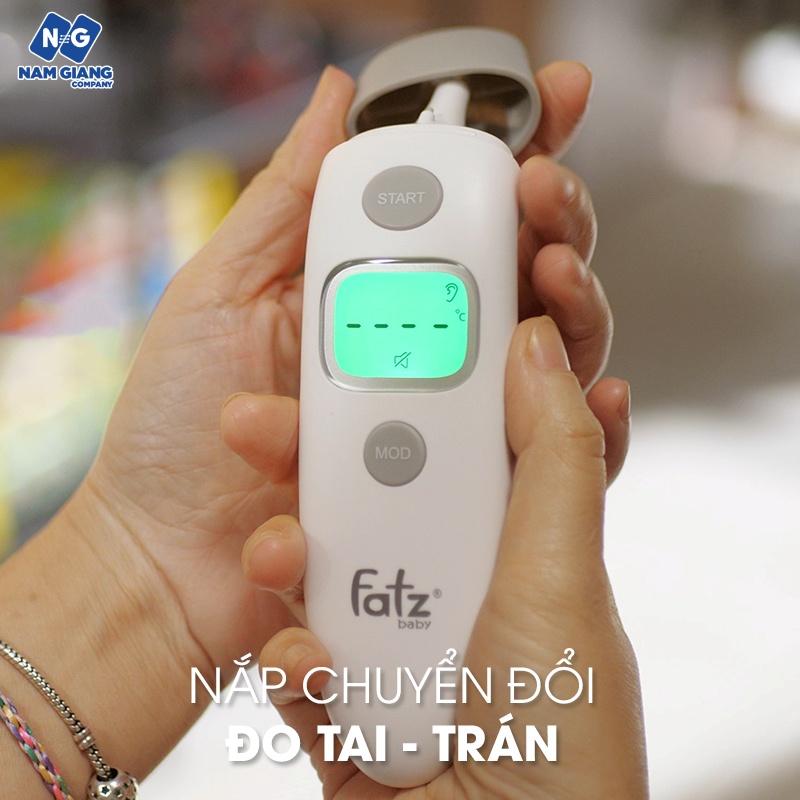 Nhiệt kế hồng ngoại đo trán, tai FATZ PROMPT 4