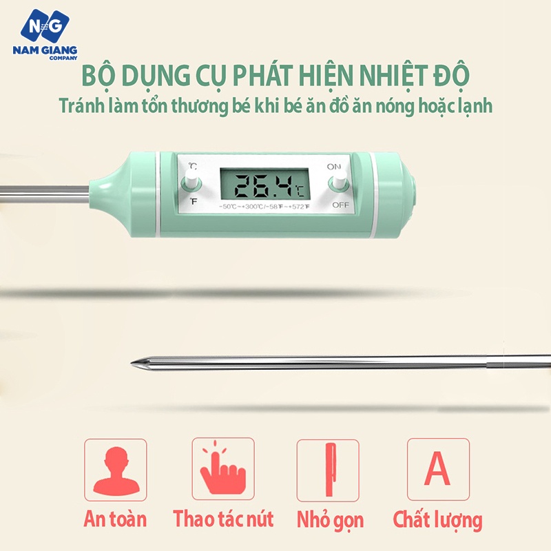 Nhiệt kế que đo nhiệt độ sữa KICHI