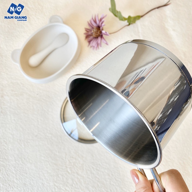 Nồi nấu bột cháo nắp kính 12cm fivestar