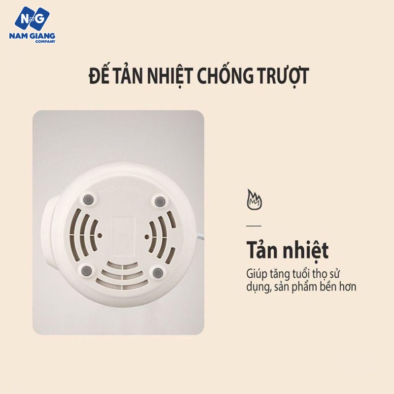 Nồi nấu cháo chậm KICHI 0,8L