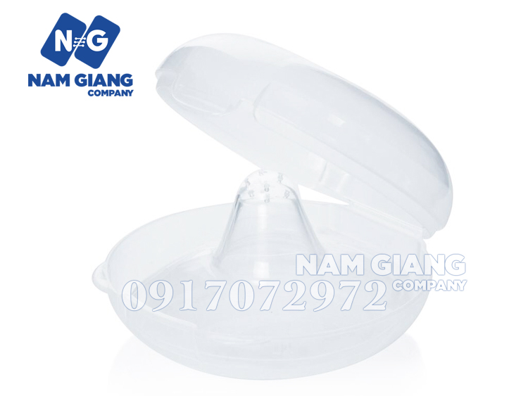 Núm trợ ty silicon Upass kèm hộp đựng (Sét 2 chiếc)