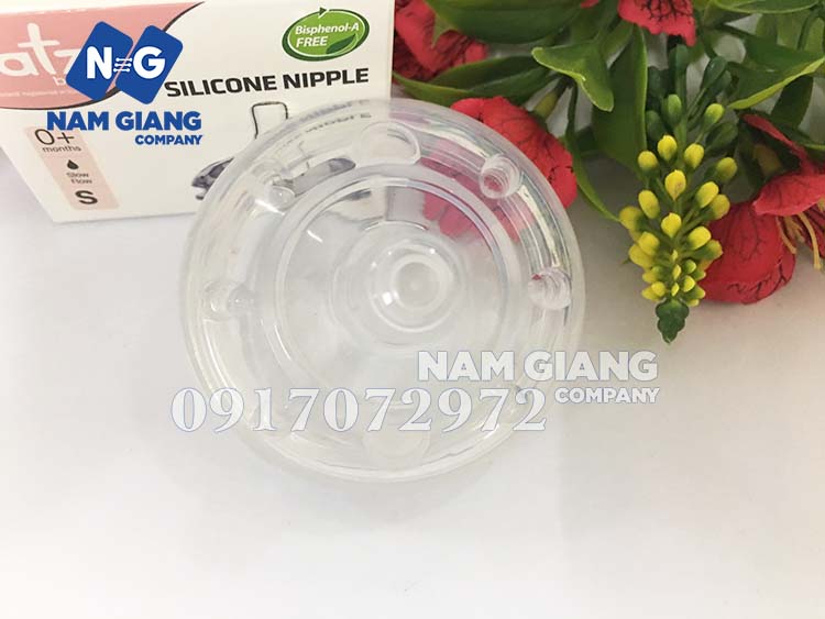 Núm ty Fatz baby silicon cổ rộng (hộp 1 chiếc)