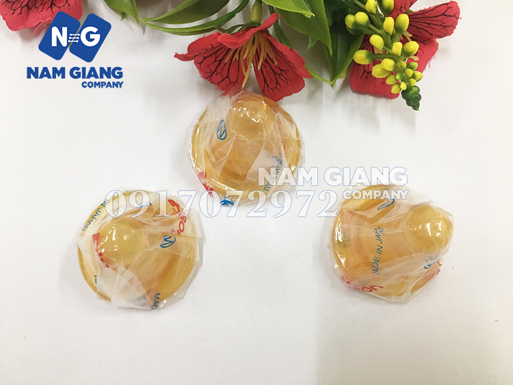 Núm ty thay thế Pegion cao su cổ hẹp màu nâu