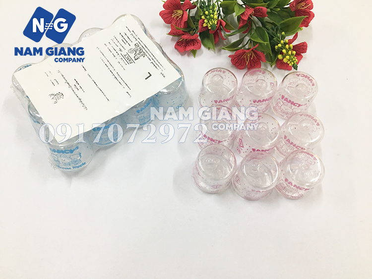 Núm ty thay thế silicon FANCY cổ hẹp vỉ 12 chiếc