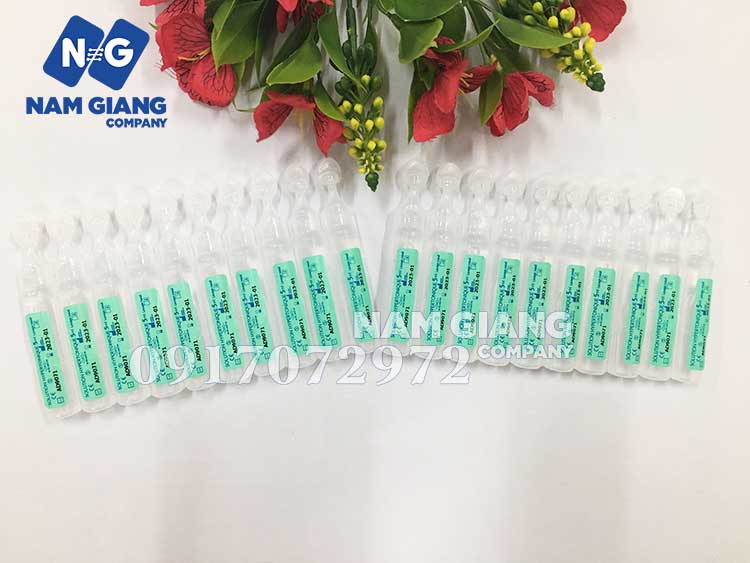 Nước muối sinh lý kháng viêm gifrer tép xanh (Hộp 20 ống)