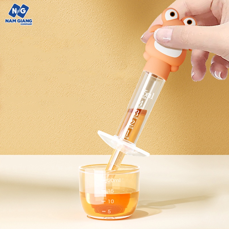 Ống bón thuốc, sữa hình ếch