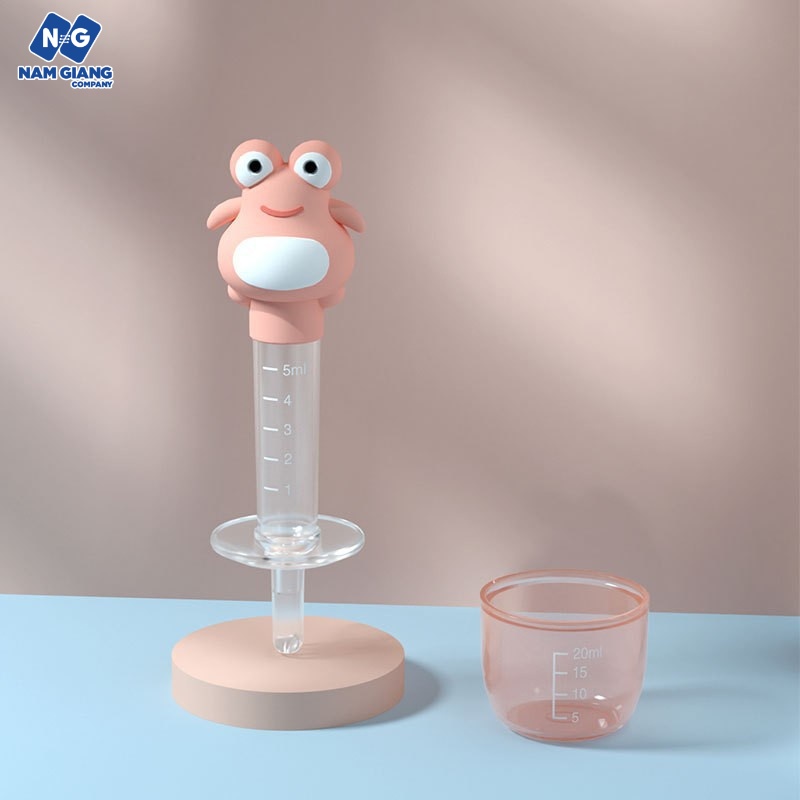 Ống bón thuốc, sữa hình ếch