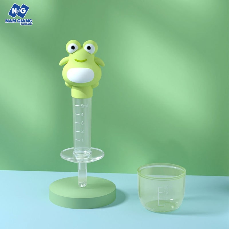 Ống bón thuốc, sữa hình ếch