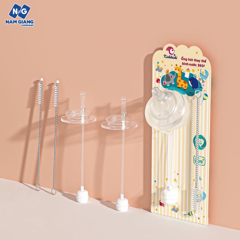 Ống hút chống sặc KICHI thay thế bình hút