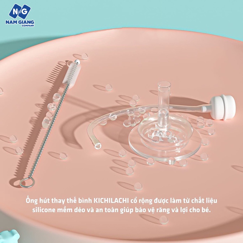 Ống hút chống sặc KICHI thay thế bình hút