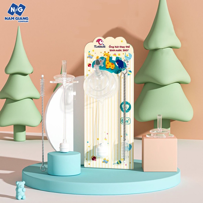 Ống hút chống sặc KICHI thay thế bình hút