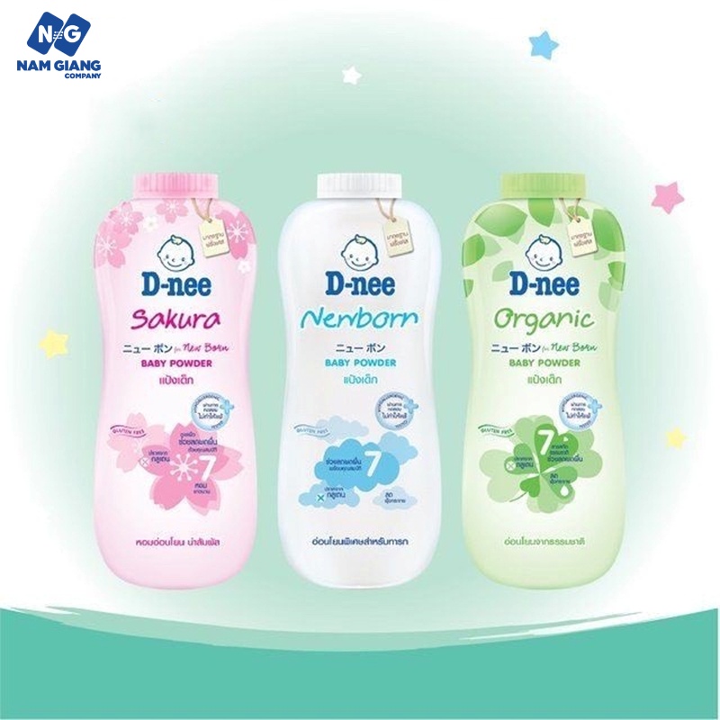 Phấn rôm Dnee thái lan 380g