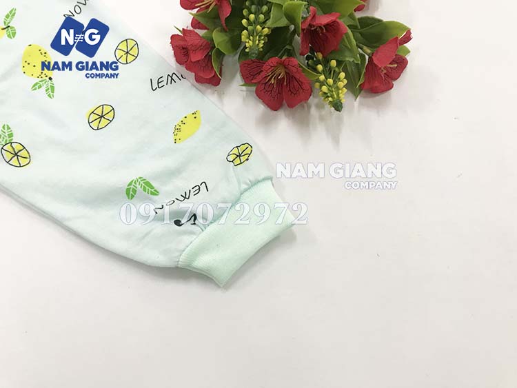 Quần dài sơ sinh màu in hình