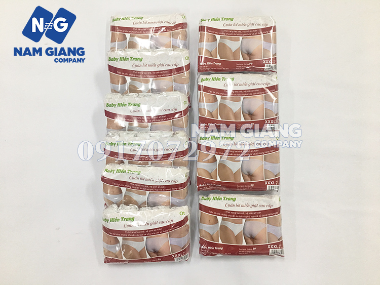 Quần lót giấy Hiền Trang cao cấp (gói 5 chiếc)