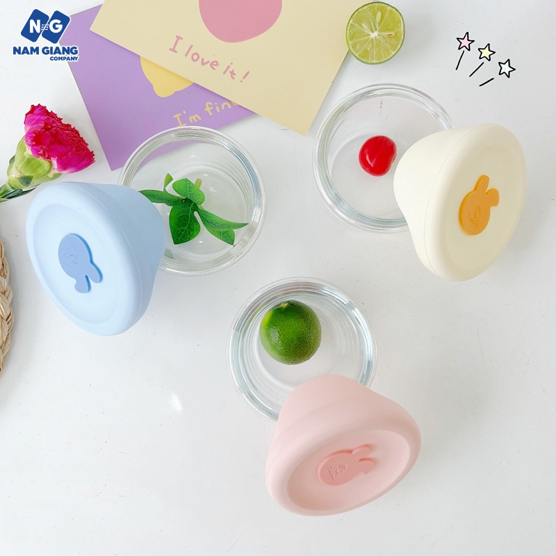 Sét 3 hũ trữ đông thủy tinh KICHI 110ml