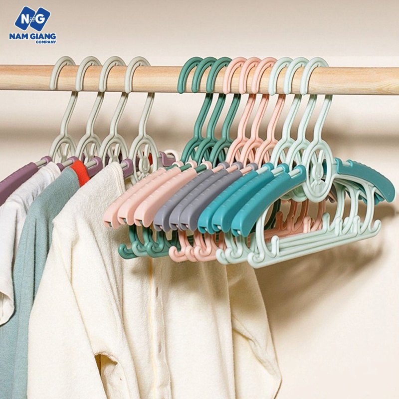 Sét 5 móc nhựa phơi quần áo trẻ em HONPER