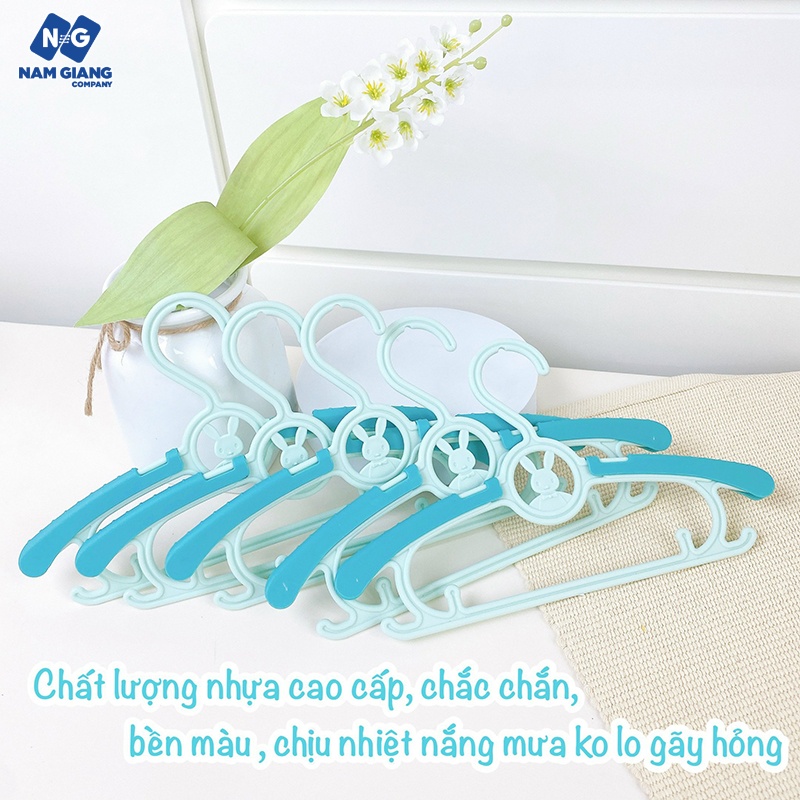 Sét 5 móc nhựa phơi quần áo trẻ em HONPER