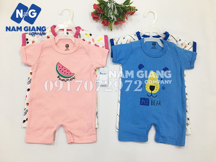 Set body đùi cộc tay xuất Mỹ (2 chiếc)