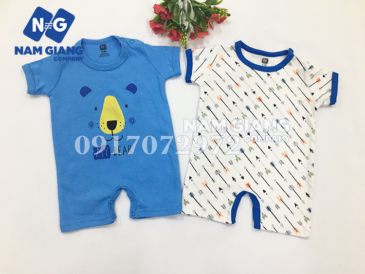 Set body đùi cộc tay xuất Mỹ (2 chiếc)