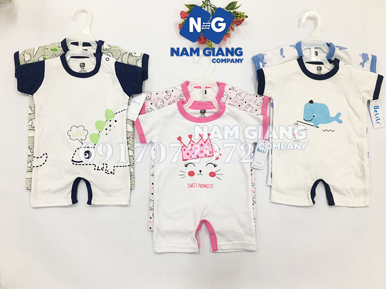 Set body đùi cộc tay xuất Mỹ (2 chiếc)