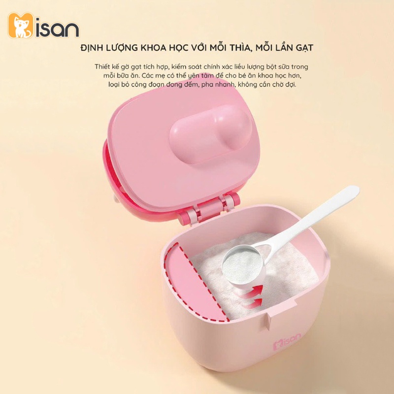 Hộp đựng sữa bột MISAN 440ml