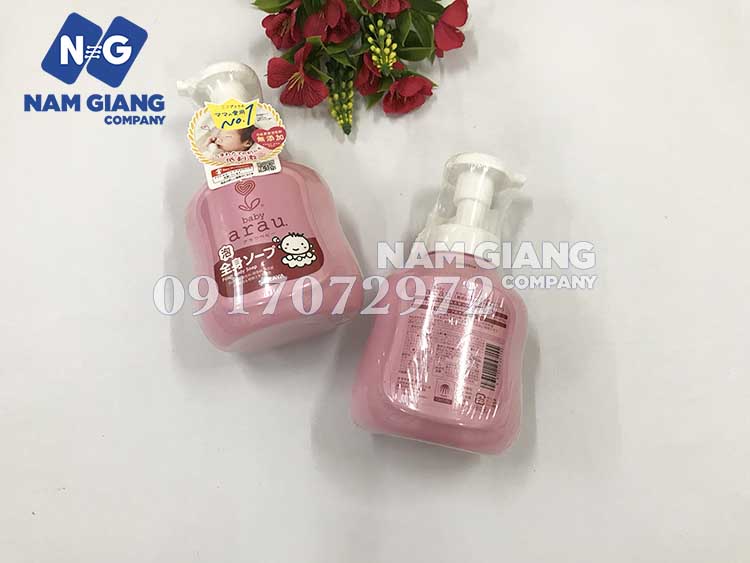 Sữa tắm gội Arau Baby 450ml Nhật Bản
