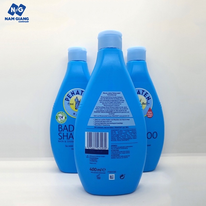 Sữa tắm gội chống cảm cúm PENATEN 400ml