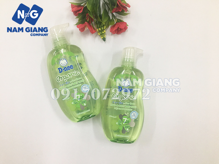 Sữa tắm gội toàn thân Dnee cho bé 380ml