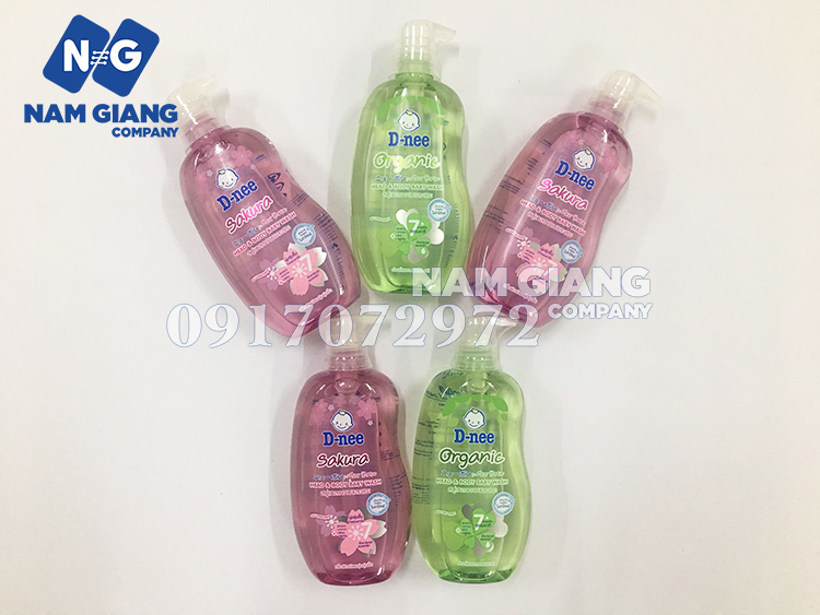 Sữa tắm gội toàn thân Dnee cho bé 380ml