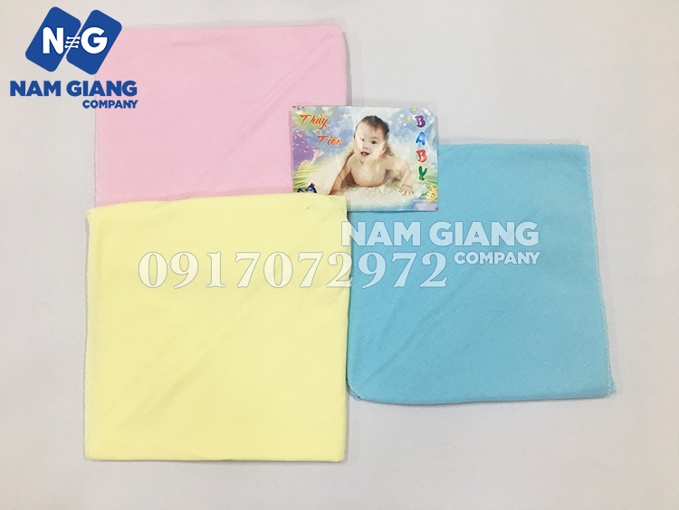 Tã vuông màu Thủy tiên cao cấp