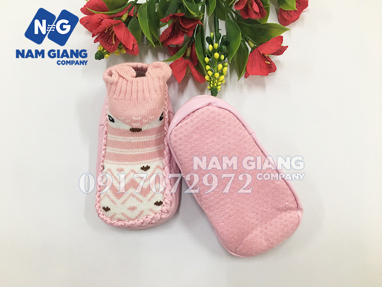 Tất đế giày tập đi cho bé