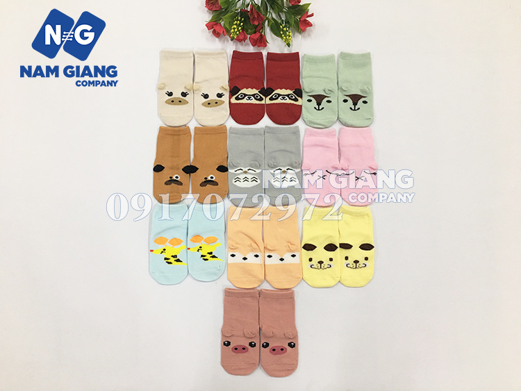 Tất màu PONY KIDS cho bé (lố 12 đôi)